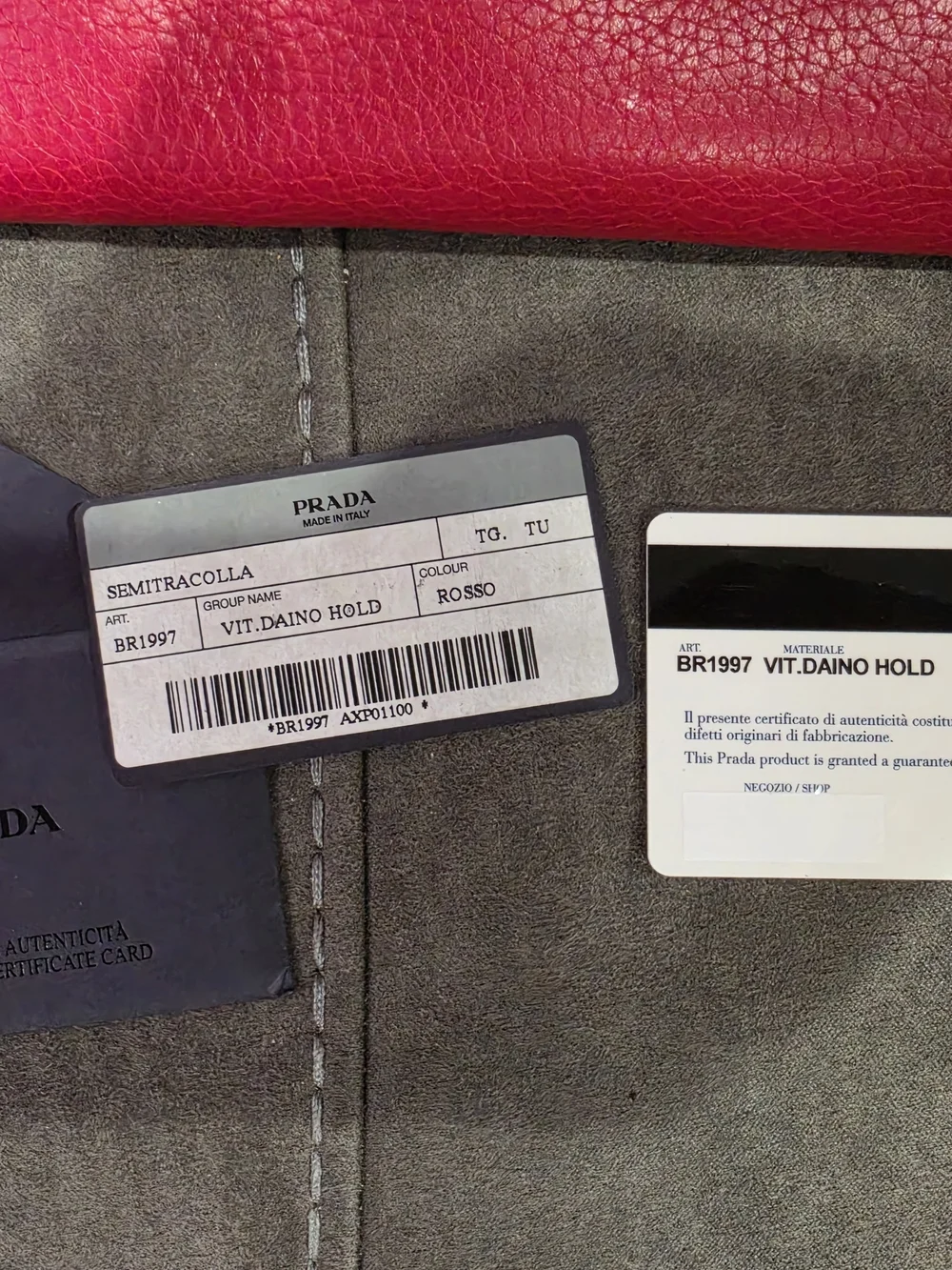 Prada Madras Cerniera Doctor bag